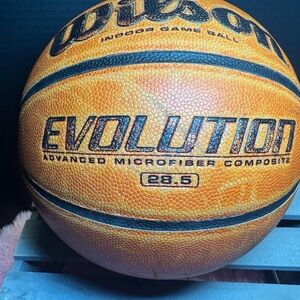 Wilson Evolution Advanced Composite Basketball - Orange